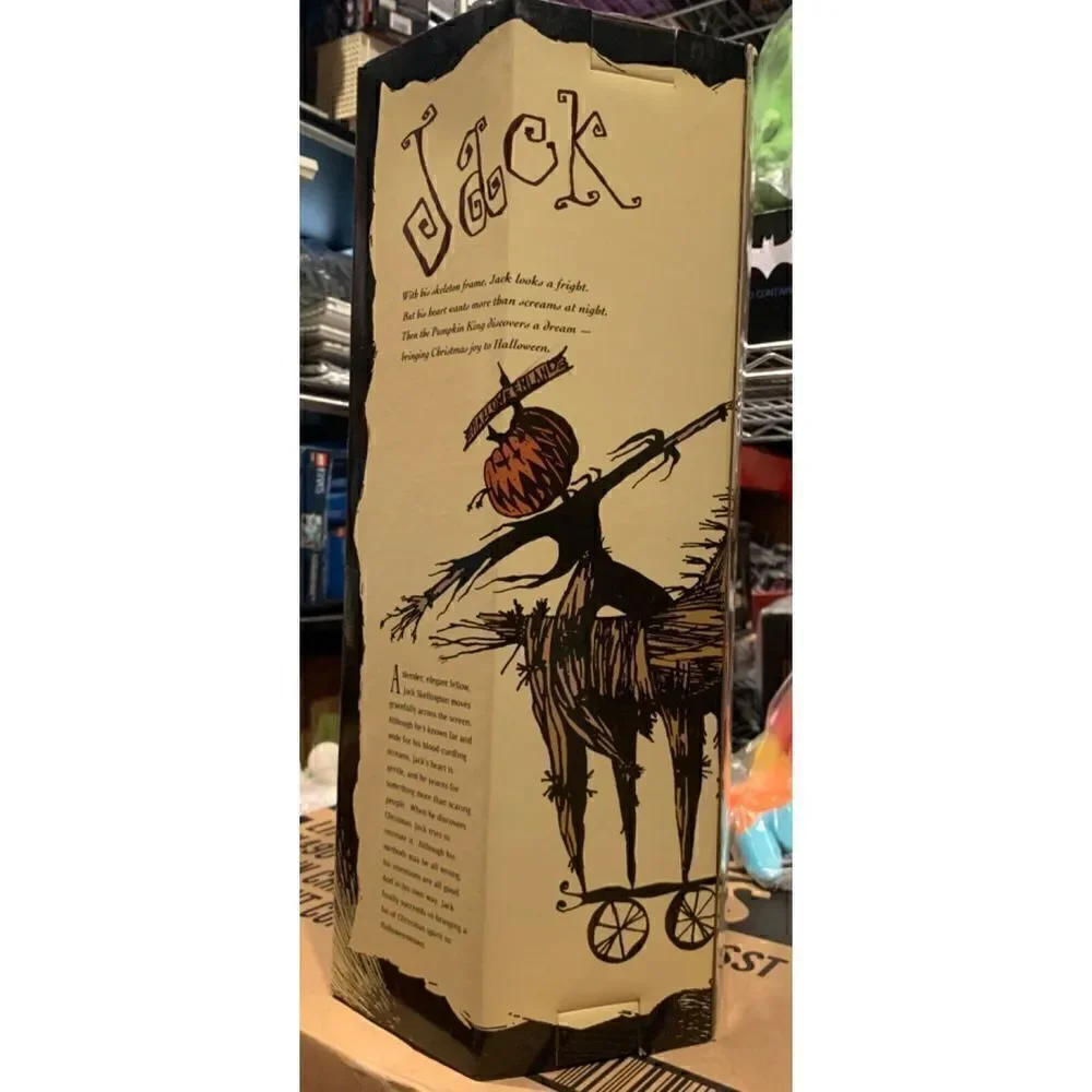 Jun Planning 1999 Nightmare Before Christmas Jack  Pumpkin King  NIB LE 2400